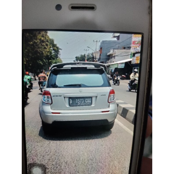 spoiler sx4 x over crossover sayap