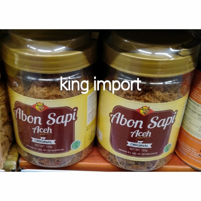 

Abon Sapi Aceh Original 150gr