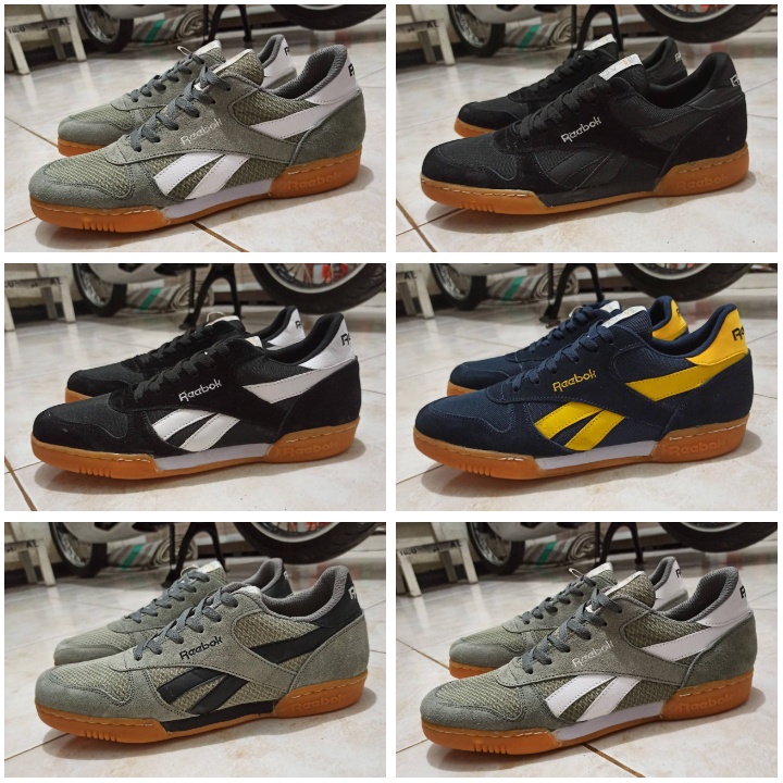 Sepatu pria reebok sol gum gradeOri kuat
