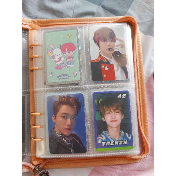 photocard pc jaemin chenle jungwoo suc sanrio