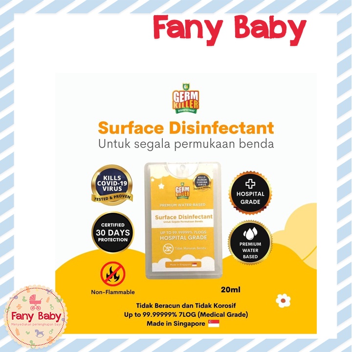 GERM KILLER SURFACE DISINFECTANT 20ML