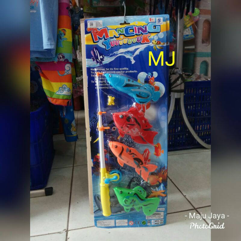 MAINAN PANCING IKAN MAGNET