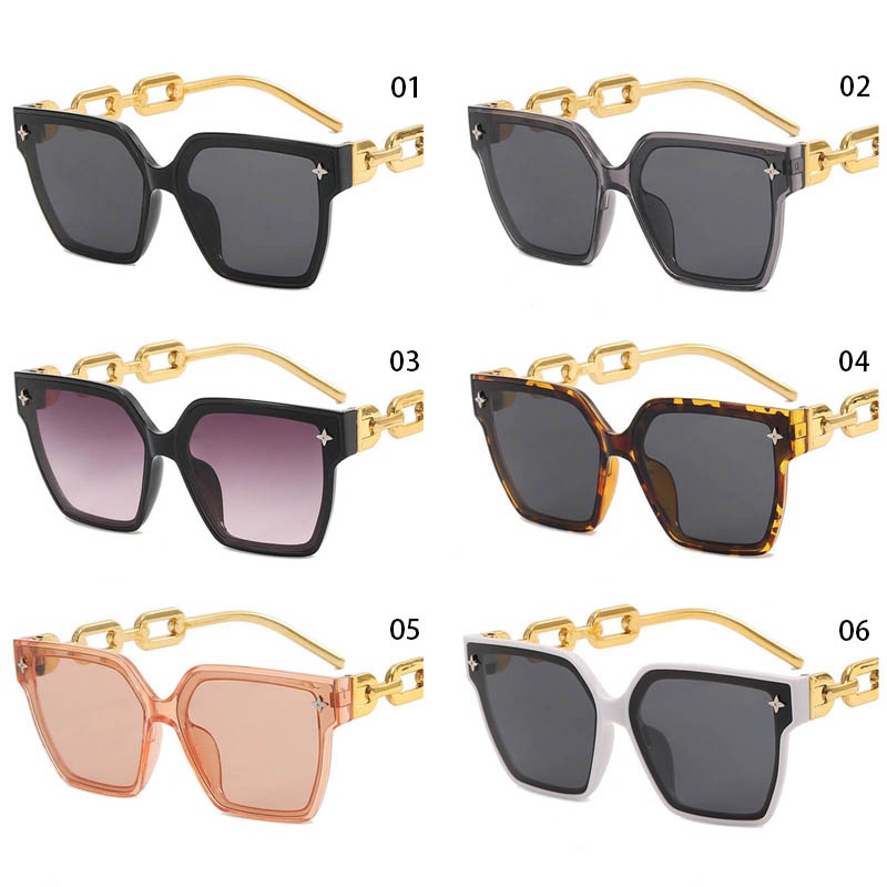 Fancyqube Fancycube Kacamata Hitam UV400 Bentuk Kotak Bingkai Besar Gaya Vintage Untuk Pria Dan Wanita