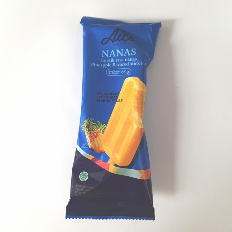 

Es Krim Aice Nanas Khusus Instan - 1 Buah