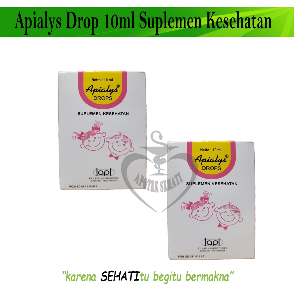 Apialys Syrup 100 ml Suplemen Kesehatan Anak Multivitamin