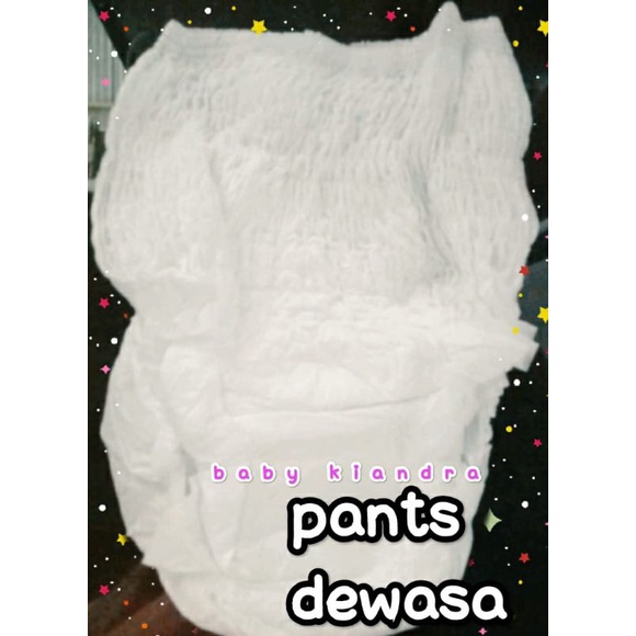 Pampers dewasa pants/celana M,L&amp;XL isi 10 pcs