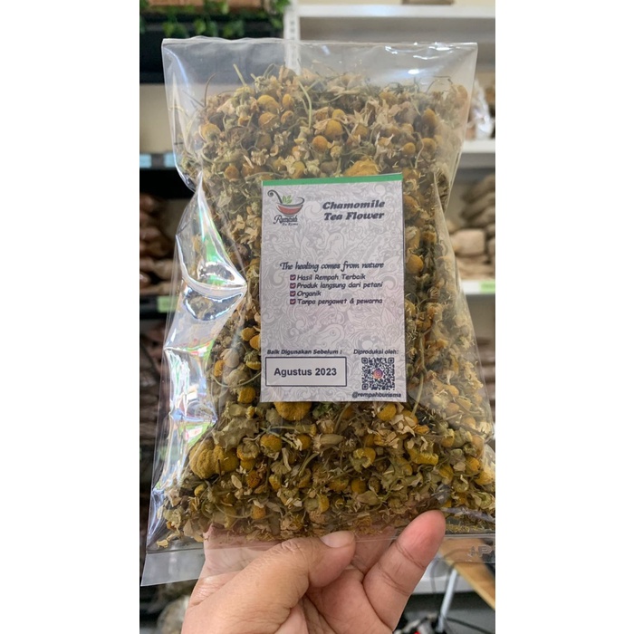 

Discount CHAMOMILE FLOWER TEA 100 GRAM /TEH DIET/TEH PELANGSING/TEH HIJAU/TEH JATI CINA/TEH JAGUNG