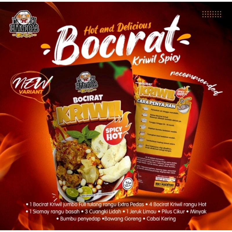 

Boci Maknyoss Bocirat Kriwil Hot Spicy