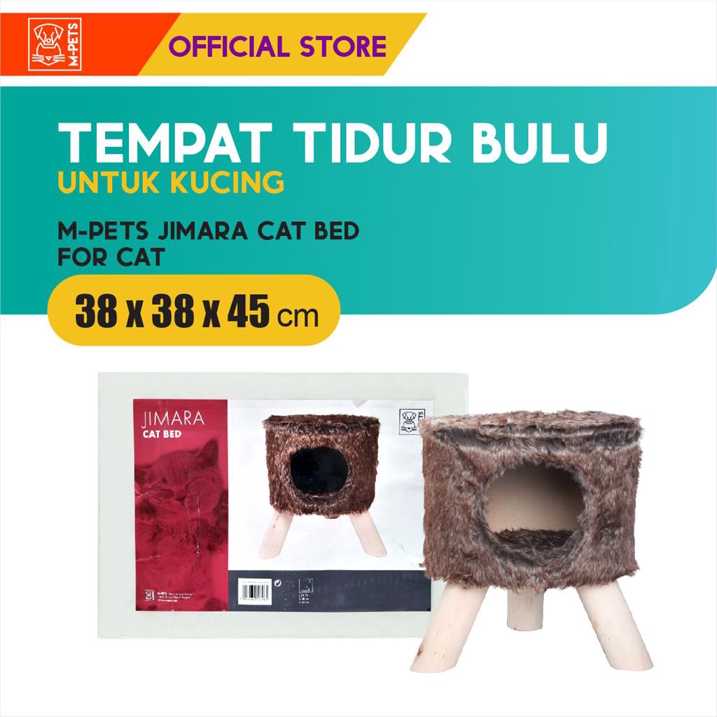 M-Pets Jimara Cat Bed / Tempat Tidur Kucing