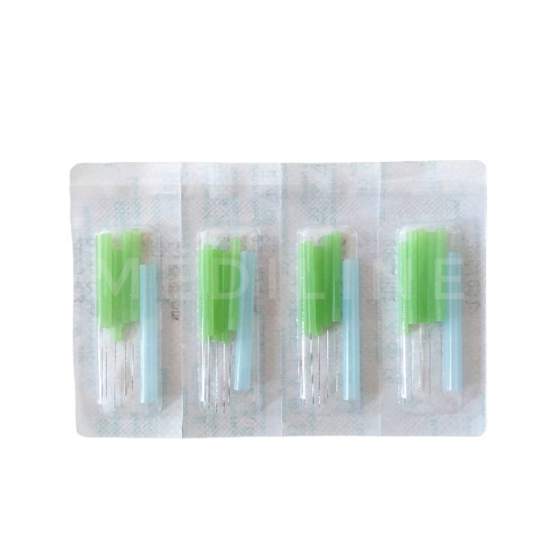 Facial pin EACU gagang plastik isi 500 pcs plus tube