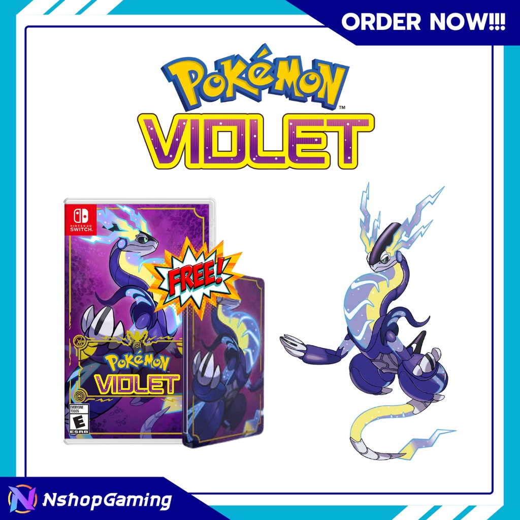 Jual Pokemon Violet Nintendo Switch/Kaset Nintendo Switch | Shopee ...