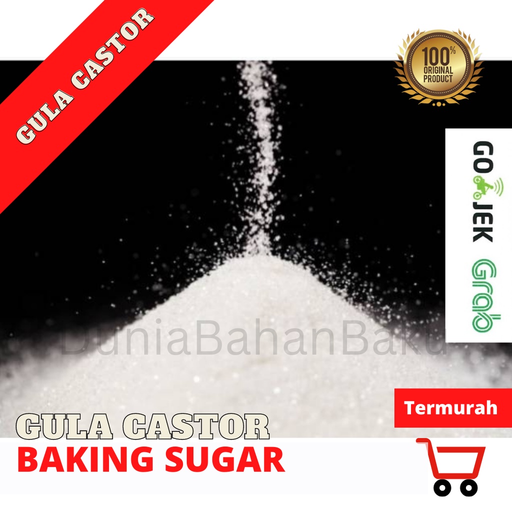 Castor sugar / gula kastor / caster sugar 1kg Premium | ASLI 100%