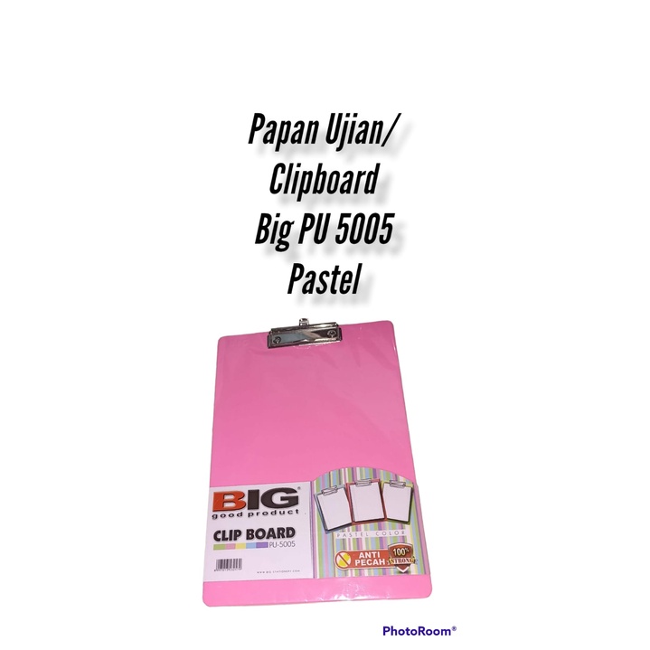 

PAPAN UJIAN BIG MURAH CLIPBOARD PASTEL