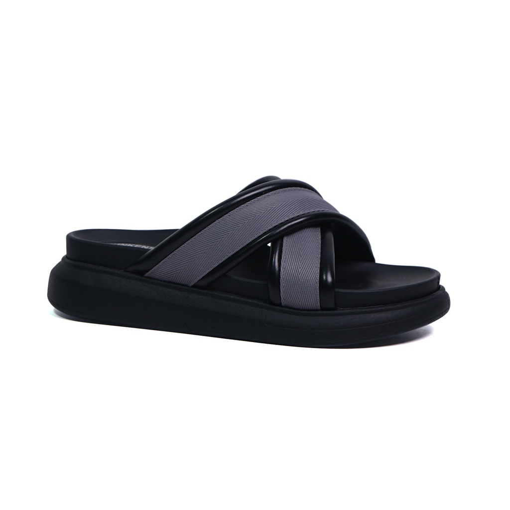 Adarastore - Dunkenstock ZOEY Sandal Casual Wanita Model Silang Sendal Cewek Tinggi 5 Cm