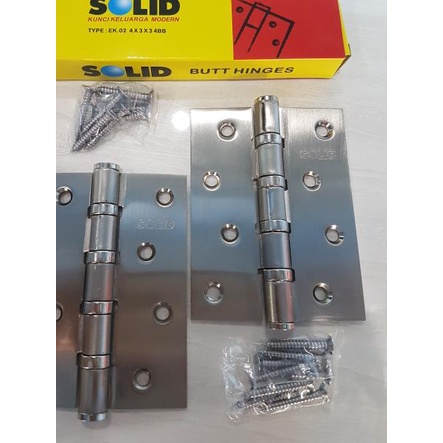 ENGSEL SOLID 4' EK 02 BALL BEARING SN / ENGSEL PINTU 4 INCH