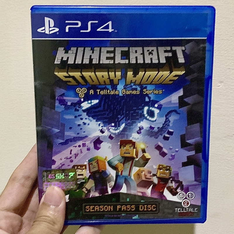 Minecraft story mode ps4 ps5 playstation 4 5 edition kaset bd ps 4 5 game main maincraft mine craft 