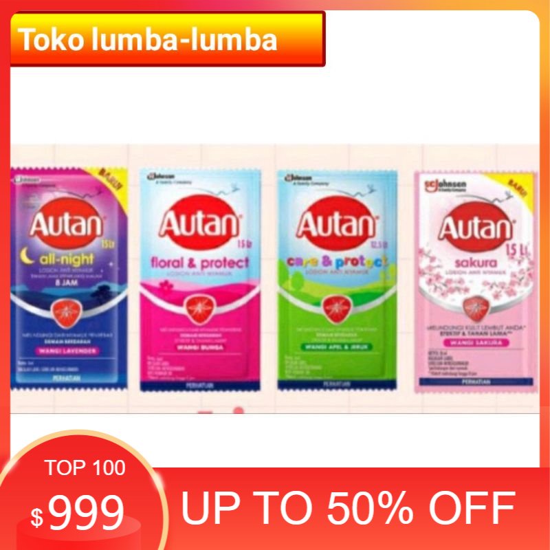 Jual autan renceng 6 ml | Shopee Indonesia