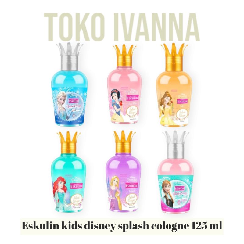 Eskulin Kids Disney Princess Splash Cologne 125 ml