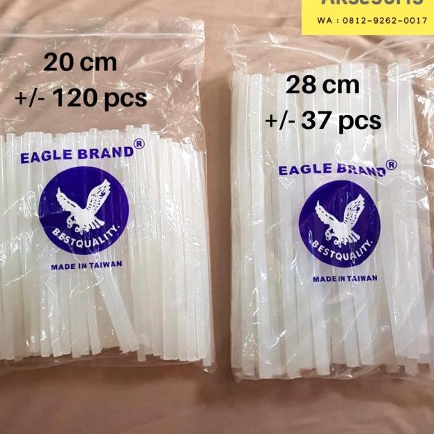 

1 Kg Lem Lilin / glue stick / refill lem tembak / lem bakar Eagle - 1 kg lem besar
