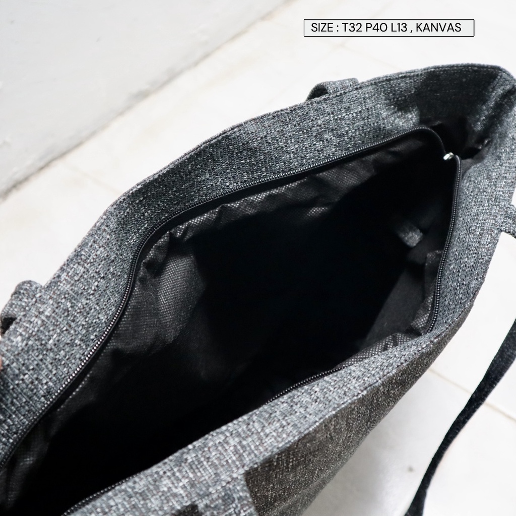 Tas totebag big size bisa buat traveling tas kuliah tas mudik muat laptop dan barang barang terlaris