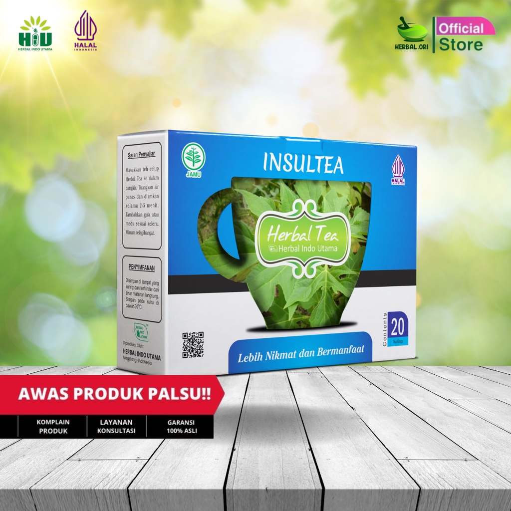 

Hiu Teh Daun Insulin Insiltea Penggempur Diabetes