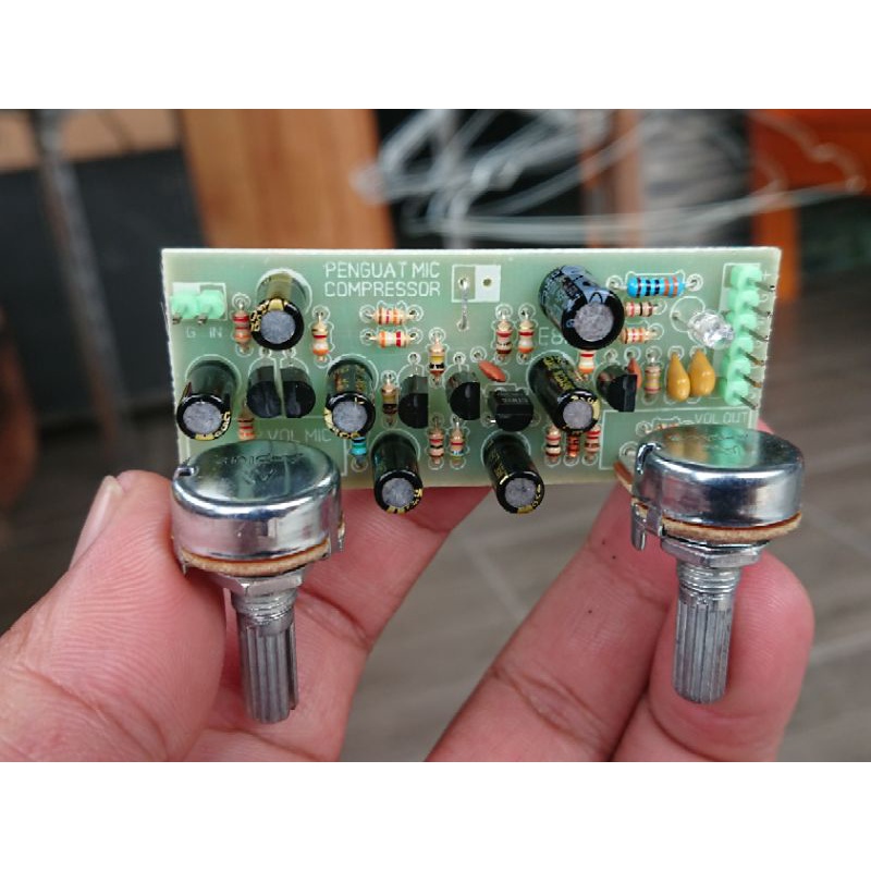 MODIF LA3210 PENGUAT MIC COMPRESSOR