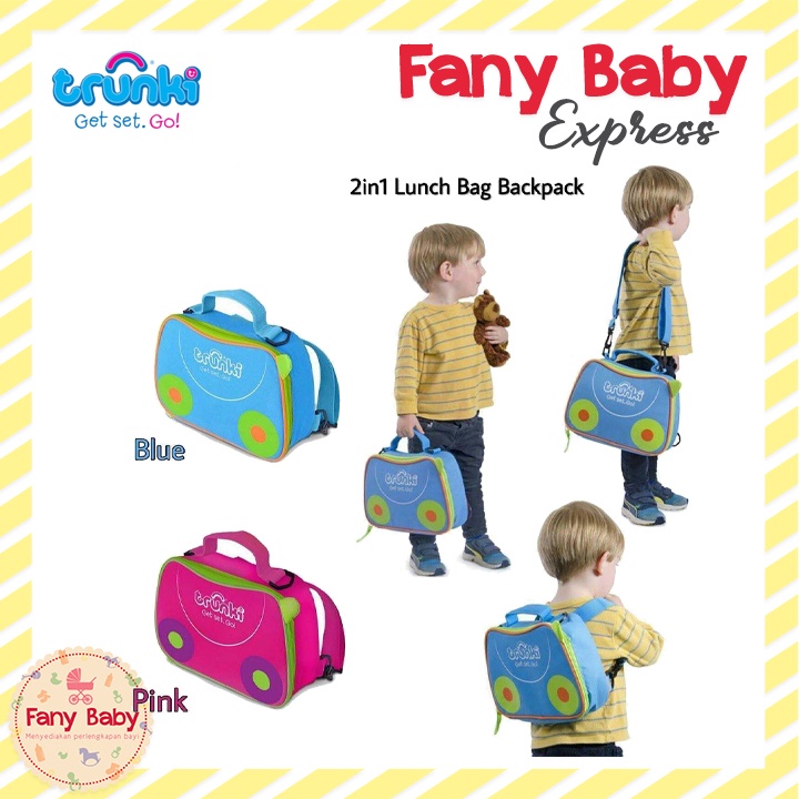 TRUNKI 2IN1LUNCH BAG BACKPACK