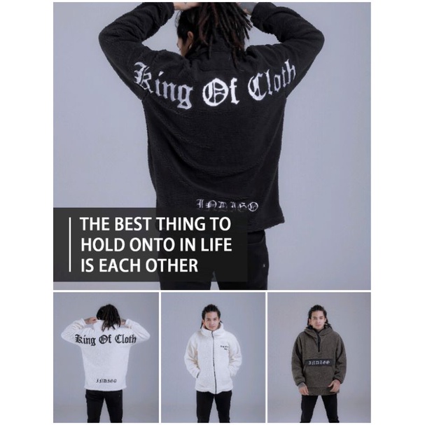 SHERVA JAKET - SHERVA BORDIR FULL POLAR - JAKET COWO