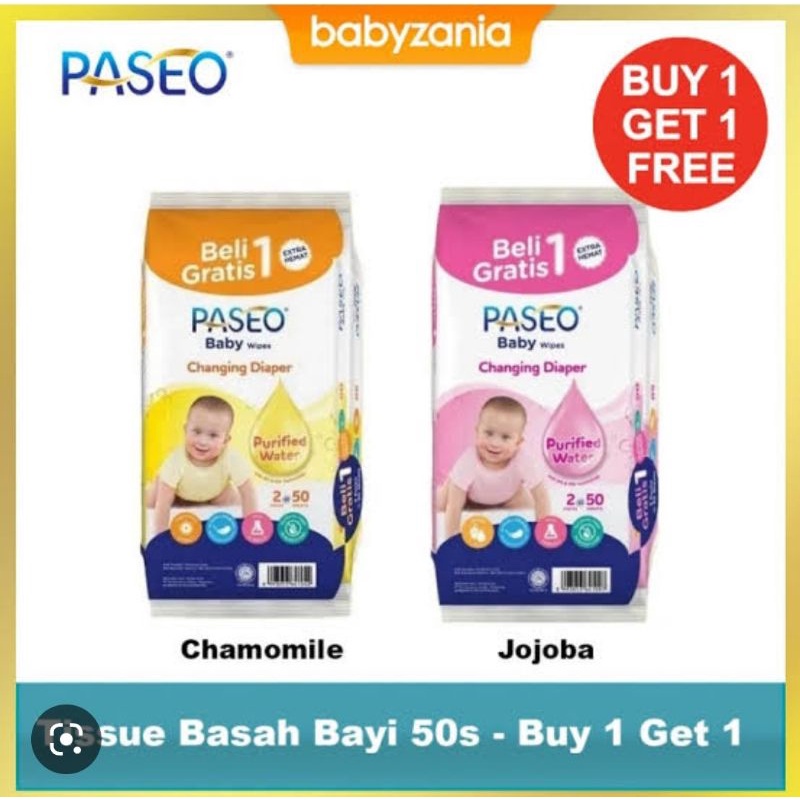 TISU BASAH PASEO BABY