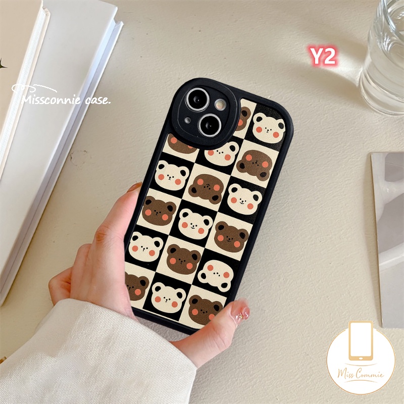 Case Beruang Imut Korea VIVO Y15s Y36 Y02A Y02 Y12 Y33s Y35 Y20 Y16 Y11 Y22 Y22s Y21s V23E V23 Y12i Y21 V25 V25E Y15 Y17 Y31 Y51A Y20i Y1s Y91C Y51 Y50 Y15A Y91 Y20s Y30 Y21A Cover