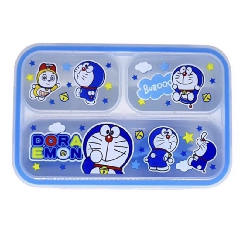 LUNCH BOX MOTIF SEKAT 3 MINI / Karakter SEKAT 3  / LUNCHBOX mini + sendok  LEAKPROOF