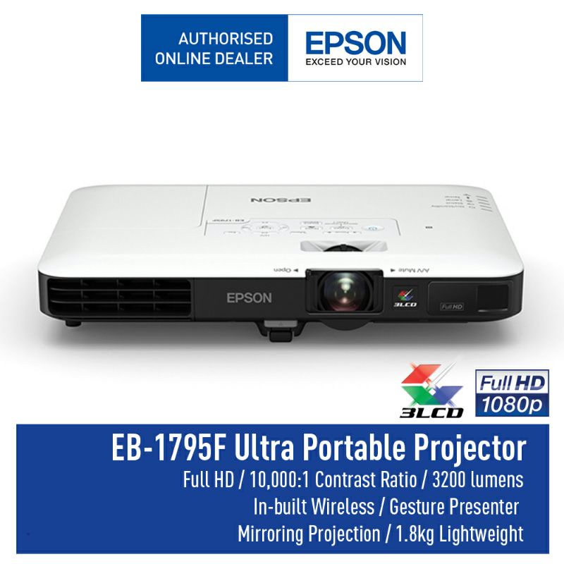 Projector Epson EB-1795F - Portable Slim