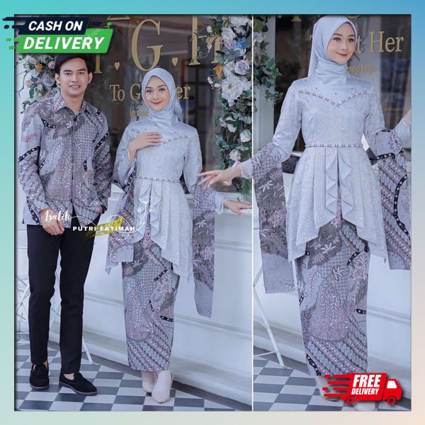 Setelan Gamis Keluarga Kapelan Baju Suami Istri Baju Kopel Kekinian Stelan Couple Pesta Kondangan Ko