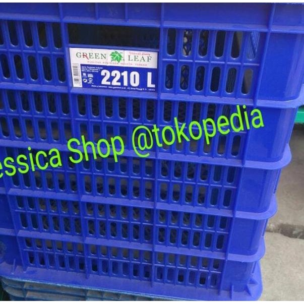 

Kontainer Serbaguna/Container Industri/Box Keranjang Green Leaf 2210 L