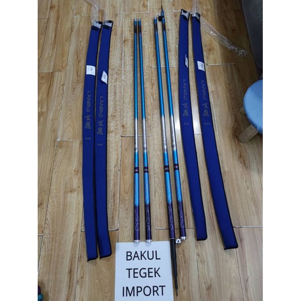 Joran Tegek bekas 99%  Jiadiaoni Lanmo 28t