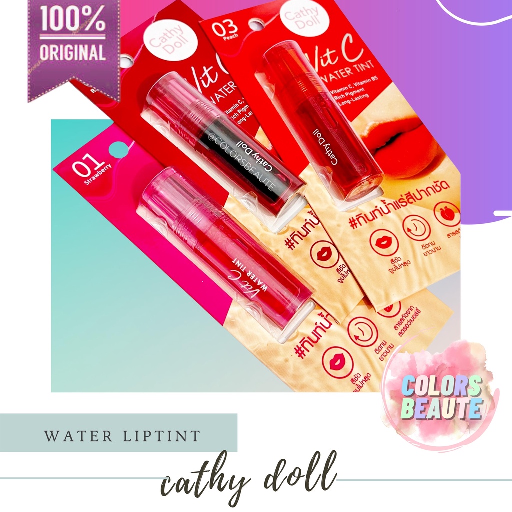 Cathy Doll Water Tint Lipstick / LIPTINT