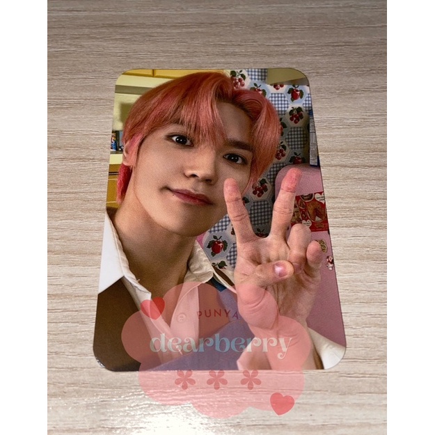 PC NCT 127 Baker House MD - Doyoung Concept / Taeyong Selca / Taeyong Recipe Card / Random Recipe Ca