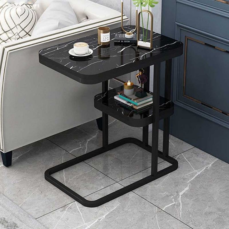 Meja Sofa Side Table Marbel European Style H81