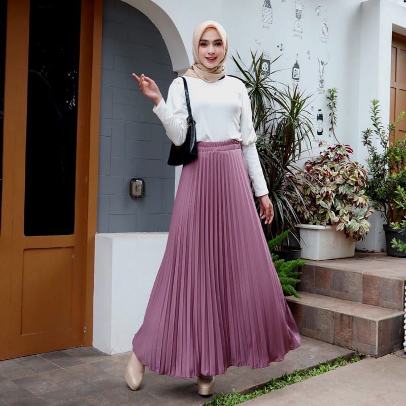 ROK VIRAL | ROK PLISKET PREMIUM HYGET | BAWAHAN WANITA BEST SELER | PRISKET ROK MAYUNG