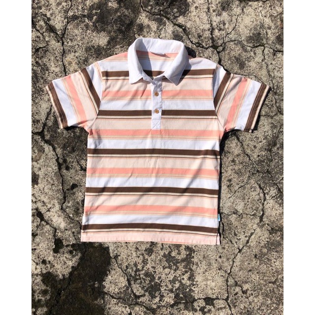 rugby shirt lengan pendek second original