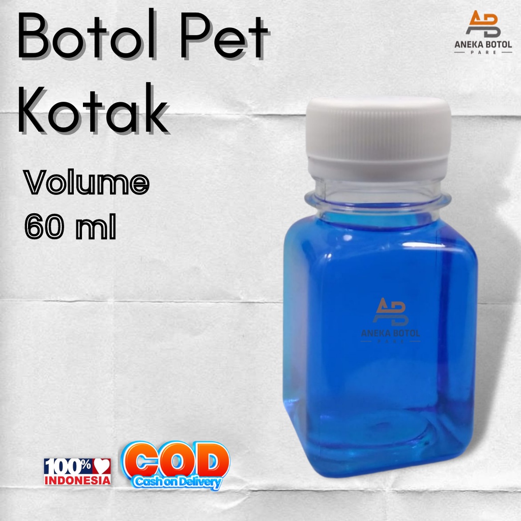 Jual Botol Pet Kotak Ml Botol Plastik Kotak Ml Botol Herbal Ml