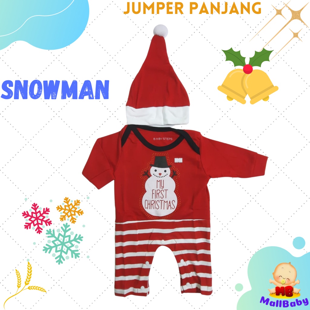 Jumper Bayi Santa Claus Jumper Kostum Natal Bayi Lucu  - Sinterklas