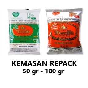 

Chatramue Thai Tea merah hijau 50 gram 100 gram / chatramue merah / chatramue greentea / thai tea orenji