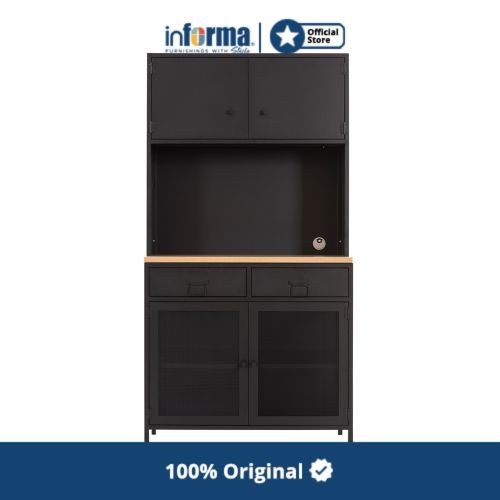 

Filling Cabinet Informa - Levon Kabinet Dapur Metal - Hitam