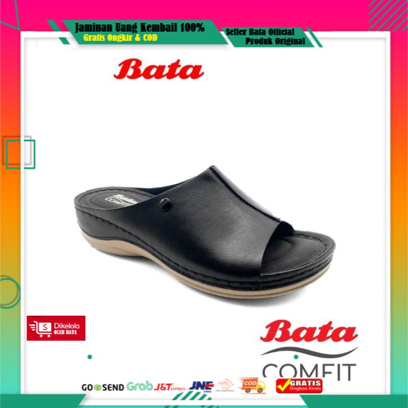 Sandal wedges bata on sale terbaru