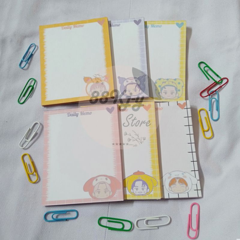 

MEMOPAD SANRIO X NCT MEMOPAD NCT WAYV