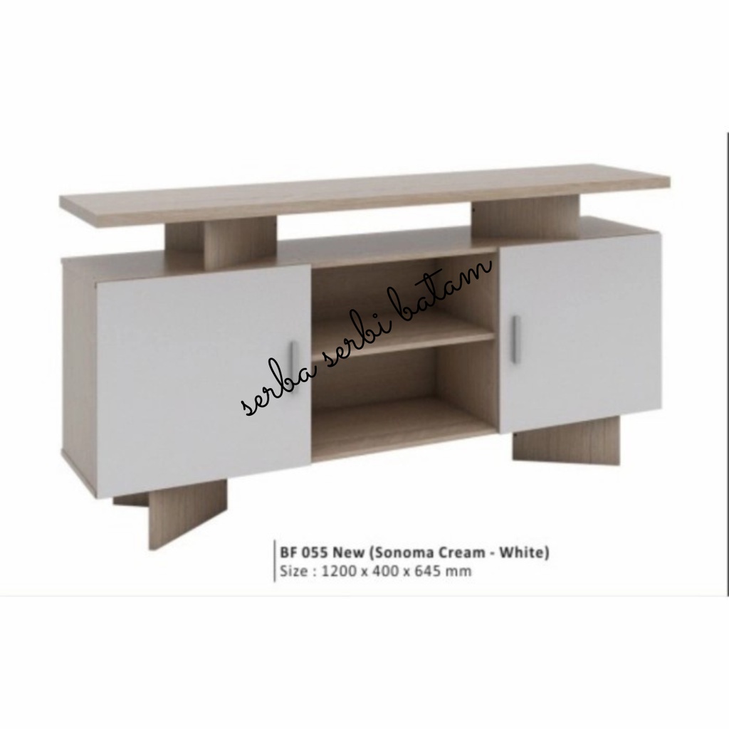 Meja TV Buffet Tv Rak TV BF 055 Graver - BF 055 batam