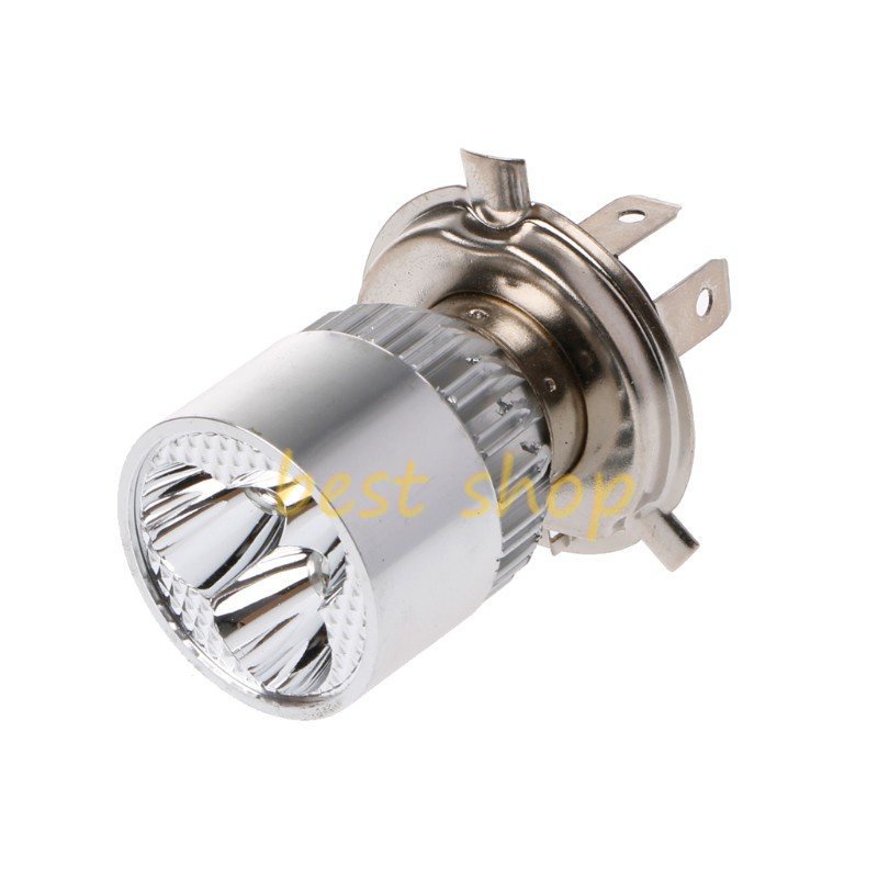 Lampu Depan LED H4 12W High Power Untuk Motor