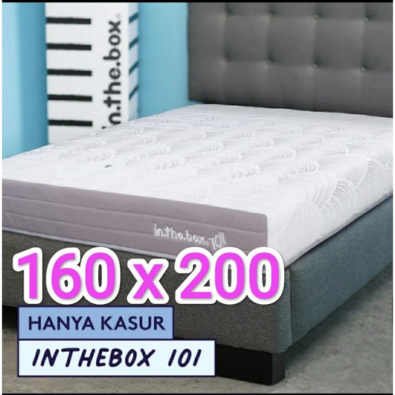KASUR SPRINGBED INTHEBOX 101 UKURAN 160x200 QUEN