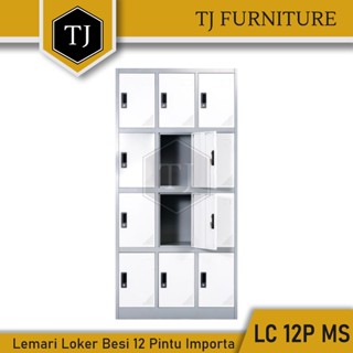 Jual Importa Loker Besi / Lemari Arsip / Locker Kantor Besi 12 Pintu ...